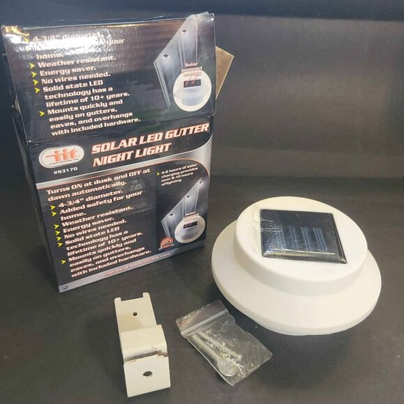 Solar LED Night Light for Gutter, Eaves, and or Overhangs - Picture 6 of 7